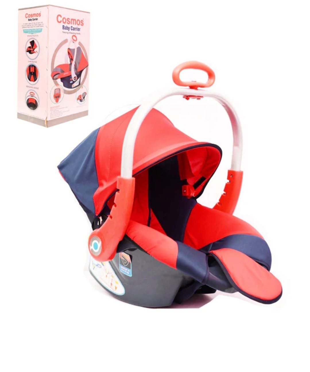 Cosmos Baby Carry & Car Seat With Mosquito Net - Image 4
