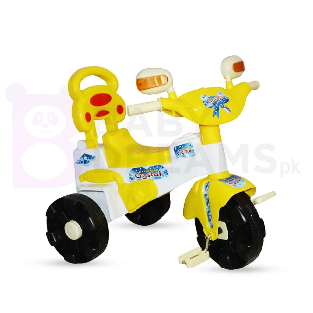Crystal Tricycle With Light And Music For Kids Toy Outdoor Play Ride On Cycle - Image 2