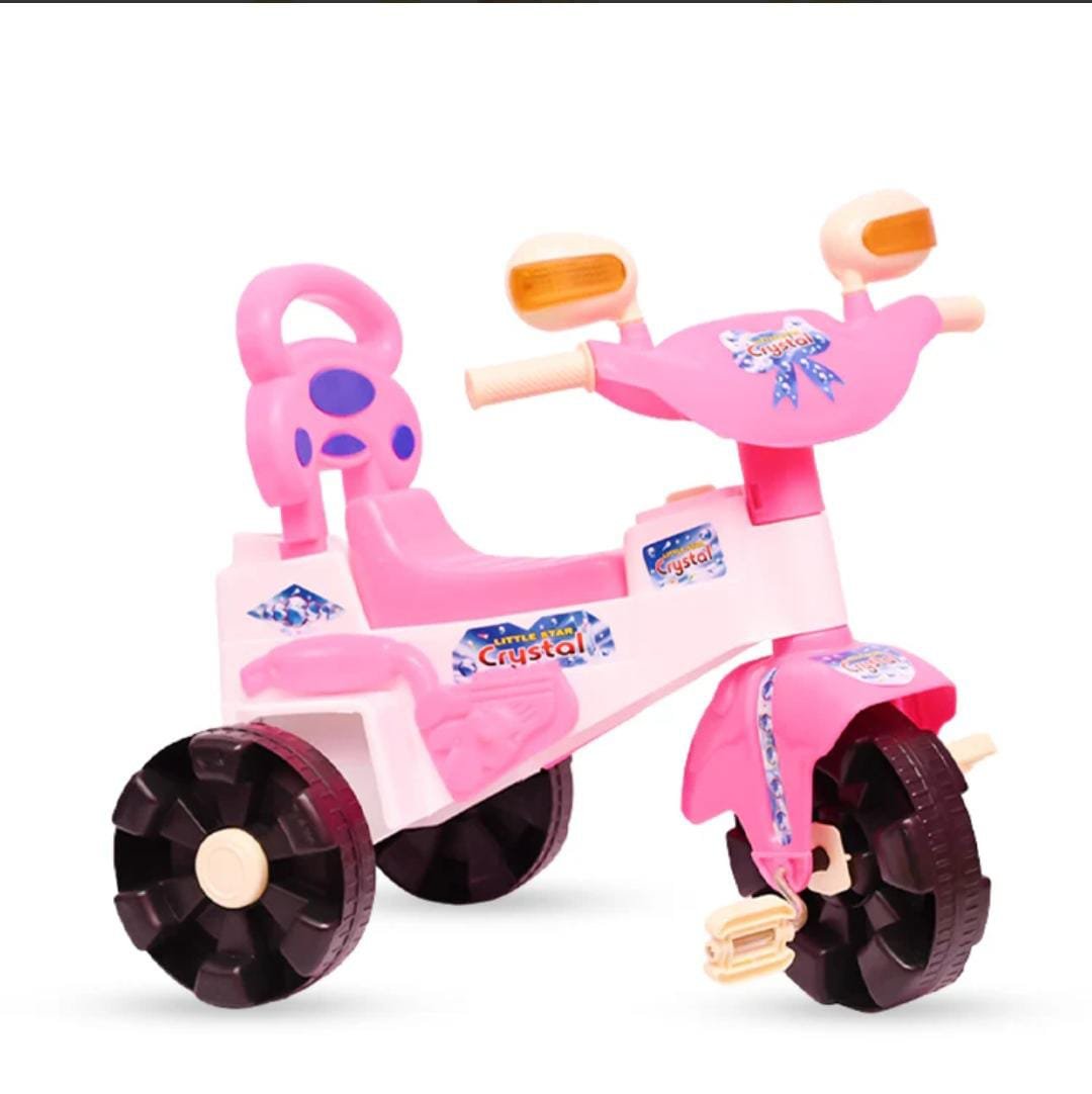 Crystal Tricycle With Light And Music For Kids Toy Outdoor Play Ride On Cycle - Image 5