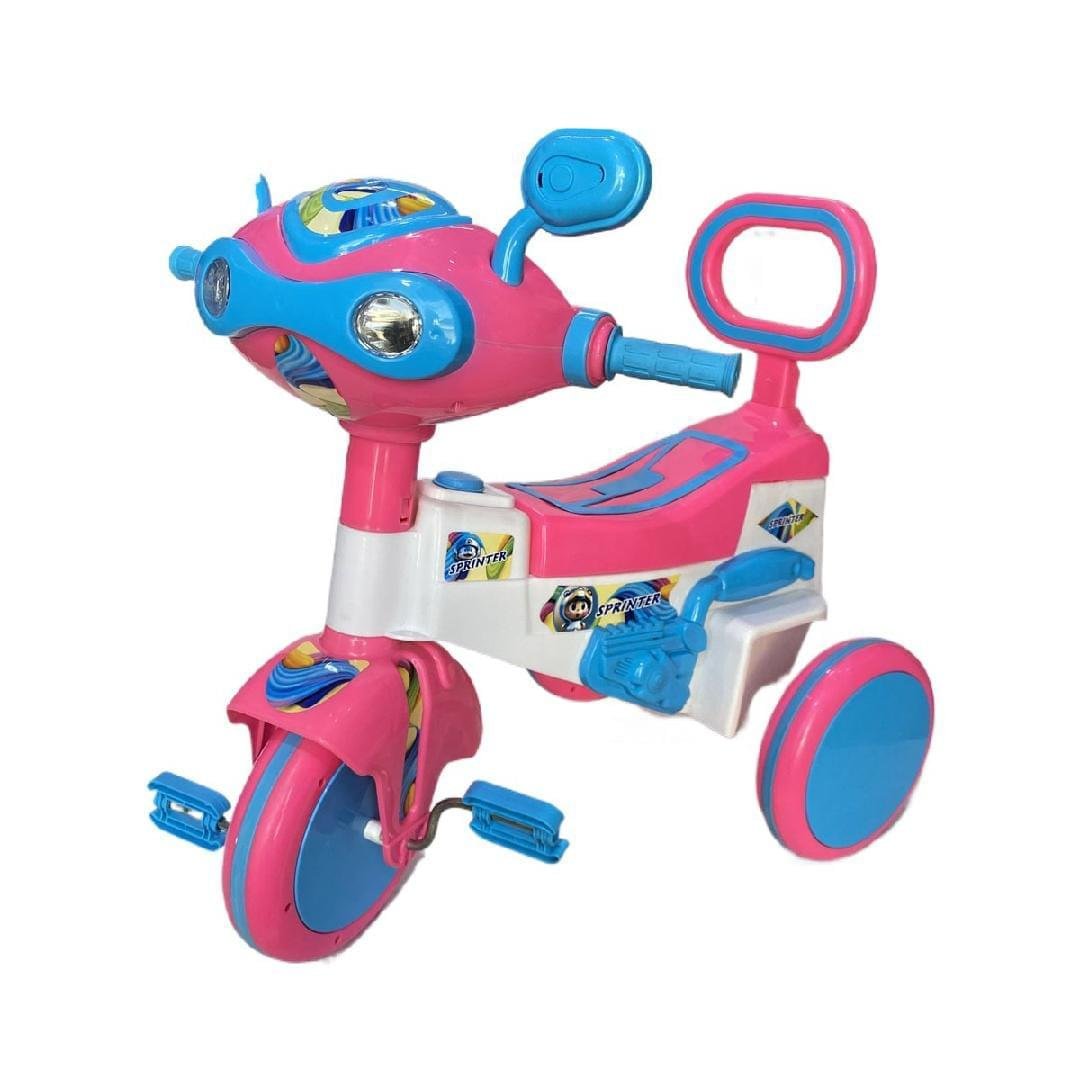 Sprinter Tricycle With Light And Music For Kids Toy Outdoor Play Ride On Cycle - Image 2