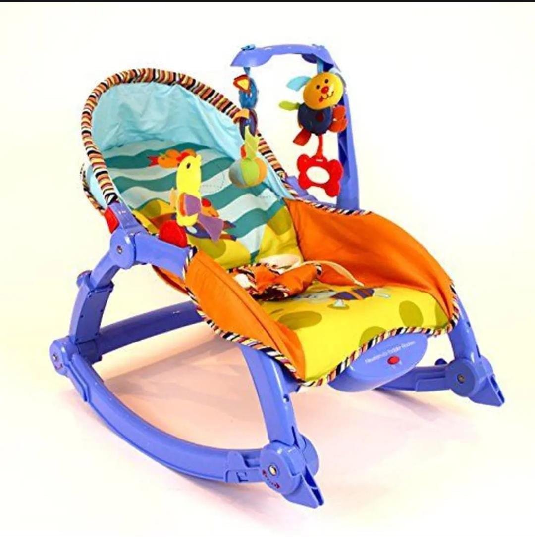 New Born To Toddlers Baby Portable Rocker Rocking Chair Bouncer - Image 2
