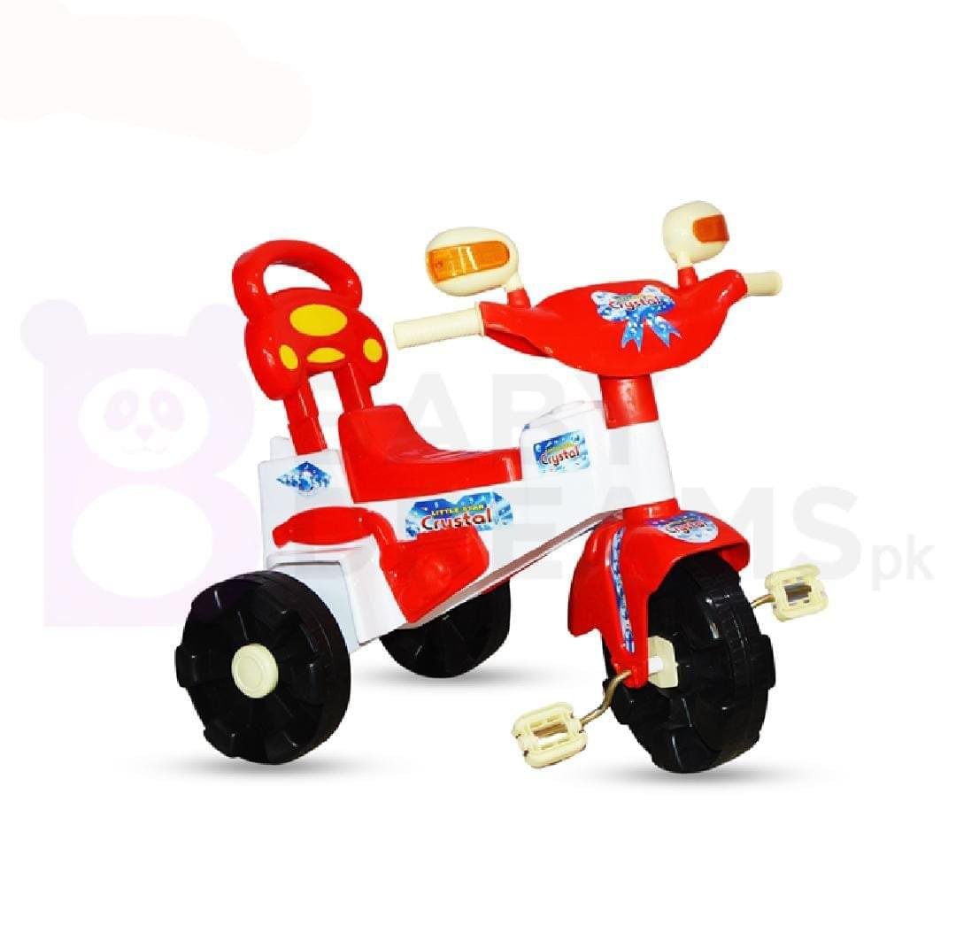 Crystal Tricycle With Light And Music For Kids Toy Outdoor Play Ride On Cycle