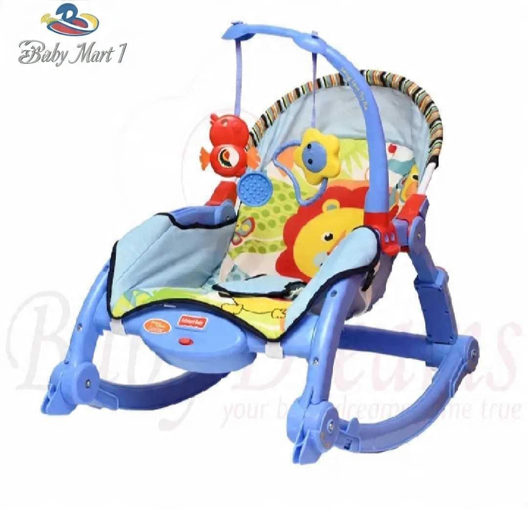 New Born To Toddlers Baby Portable Rocker Rocking Chair Bouncer