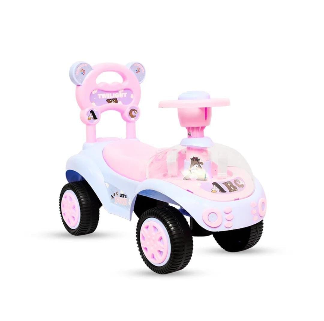 Twilight Car With Lights & Music Ride On Tolo Push Car 4 Wheel Car For Kids